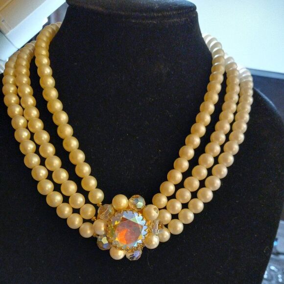 Vintage Park Lane vintage beaded Necklace - Picture 1 of 12